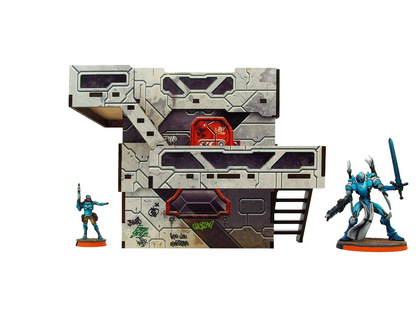 Precinct Sigma Cubicle (2) PREPAINTED (grey)