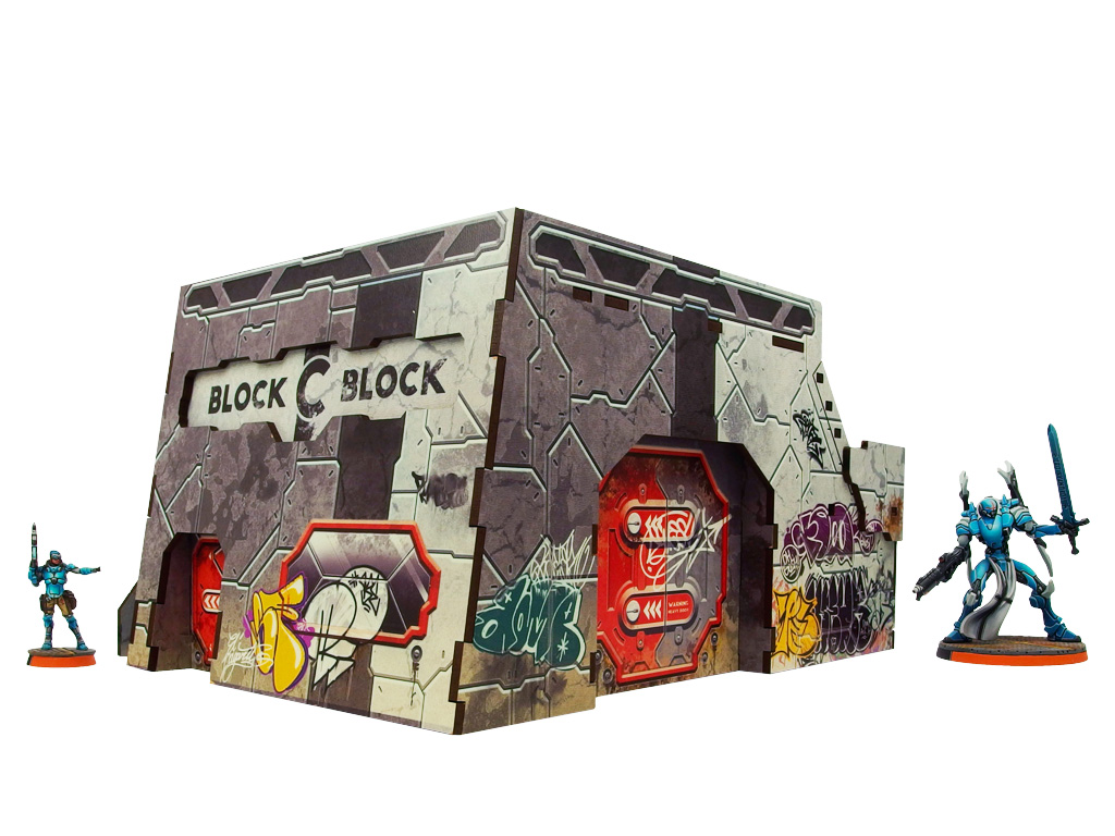 Precinct Sigma Fort (1) PREPAINTED (grey)