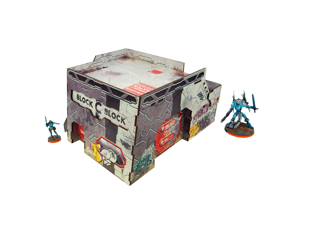 Precinct Sigma Fort (1) PREPAINTED (grey)