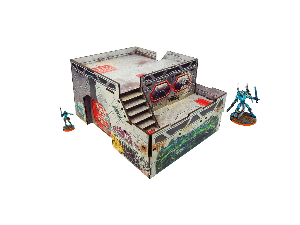 Precinct Sigma Fort (1) PREPAINTED (grey)