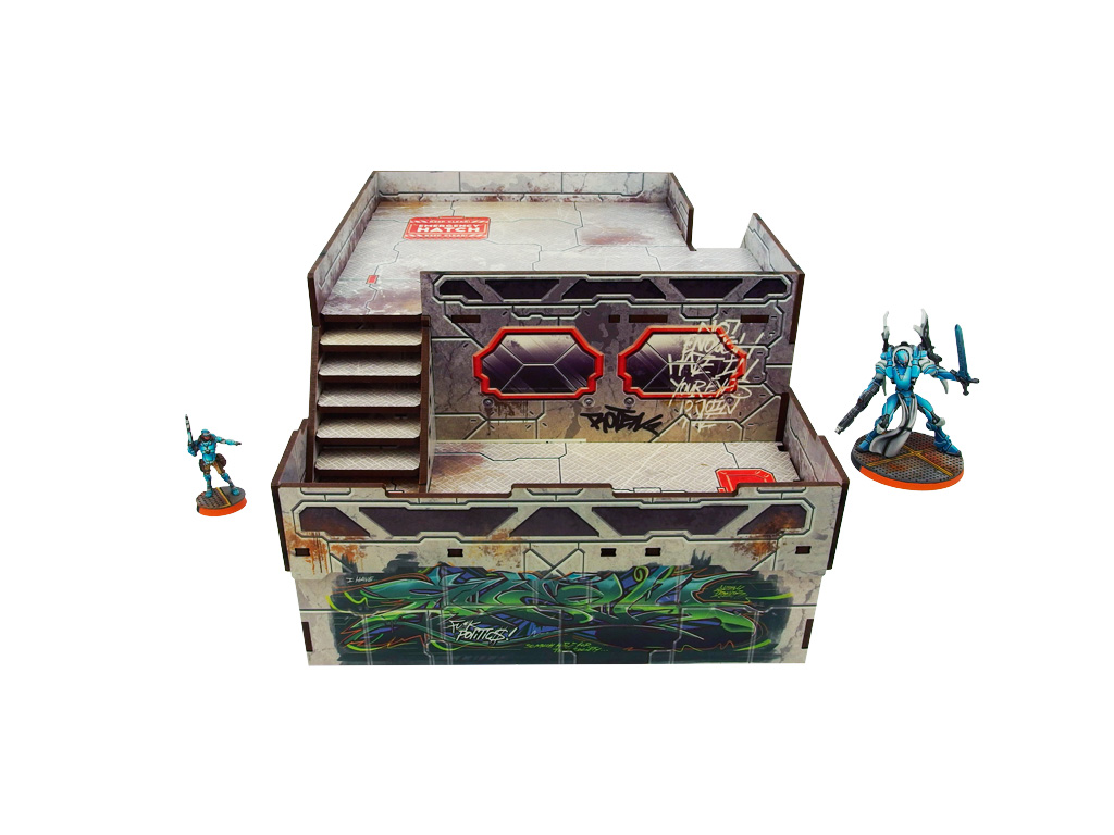 Precinct Sigma Fort (1) PREPAINTED (grey)