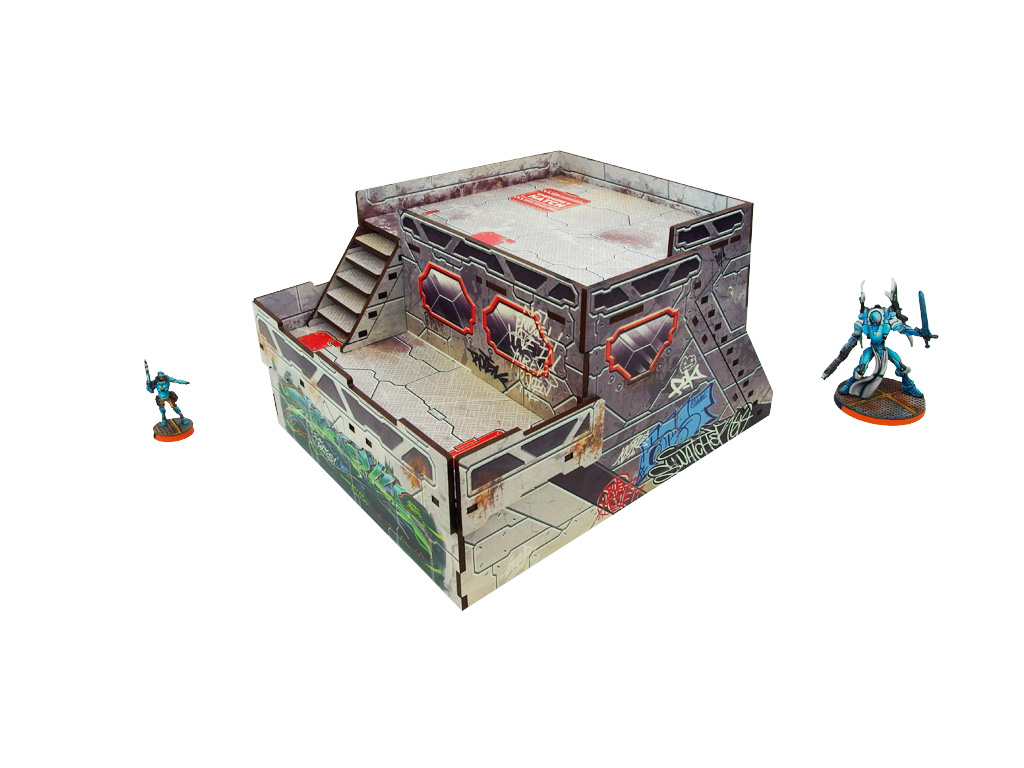 Precinct Sigma Fort (1) PREPAINTED (grey)