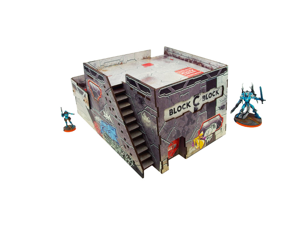 Precinct Sigma Fort (1) PREPAINTED (grey)