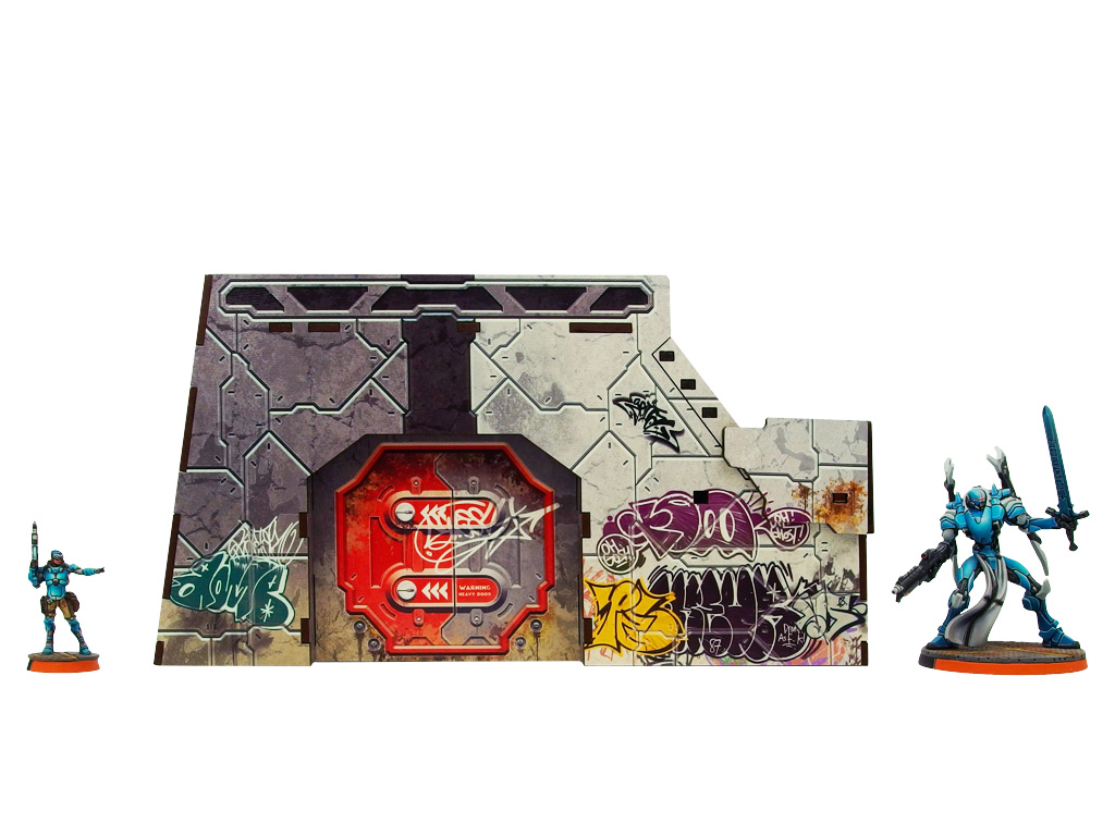 Precinct Sigma Fort (1) PREPAINTED (grey)