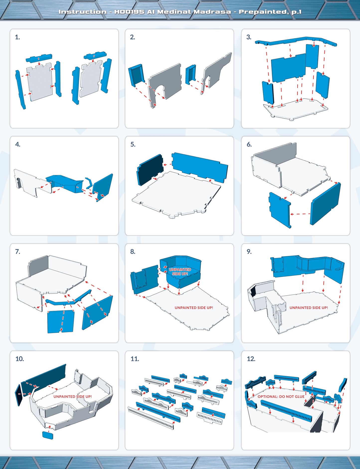 Al Medinat Madrasa PREPAINTED (sand)