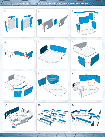 Al Medinat Madrasa PREPAINTED (sand)