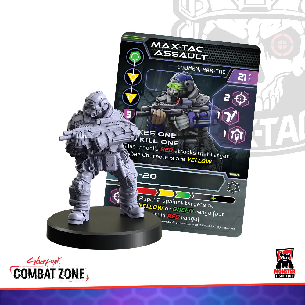 Combat Zone: MAX-TAC Starter Gang