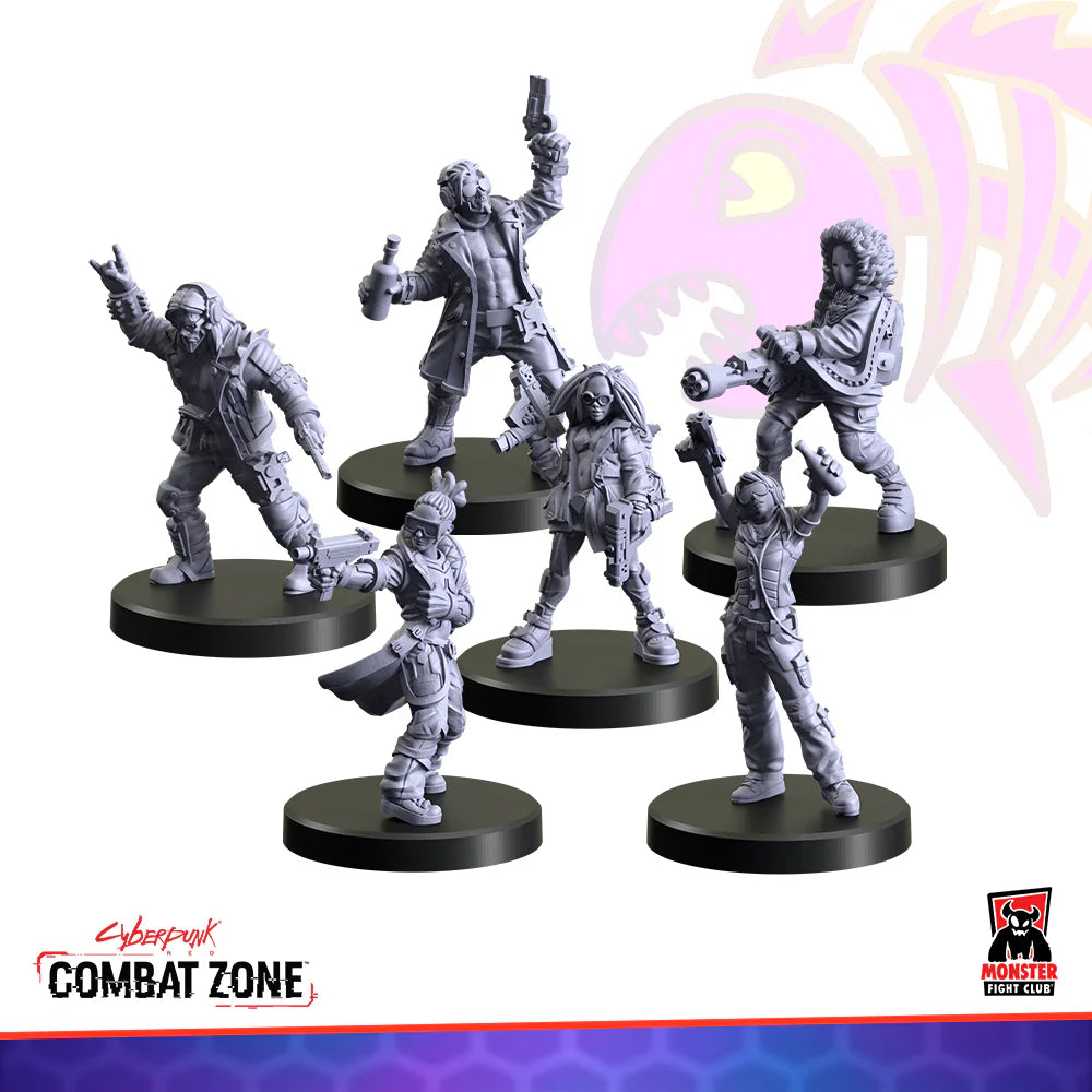 CYBERPUNK RED:COMBAT ZONE Piranhas Starter Box