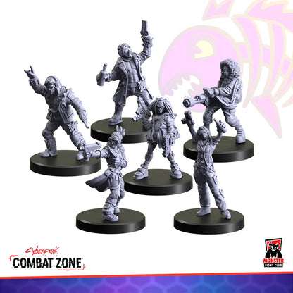 CYBERPUNK RED:COMBAT ZONE Piranhas Starter Box