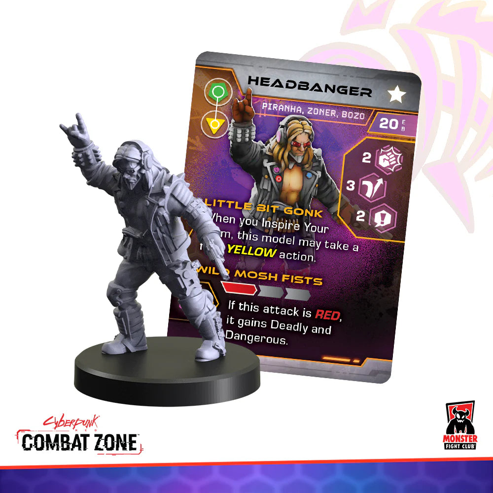 CYBERPUNK RED:COMBAT ZONE Piranhas Starter Box