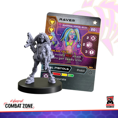 CYBERPUNK RED:COMBAT ZONE Piranhas Starter Box