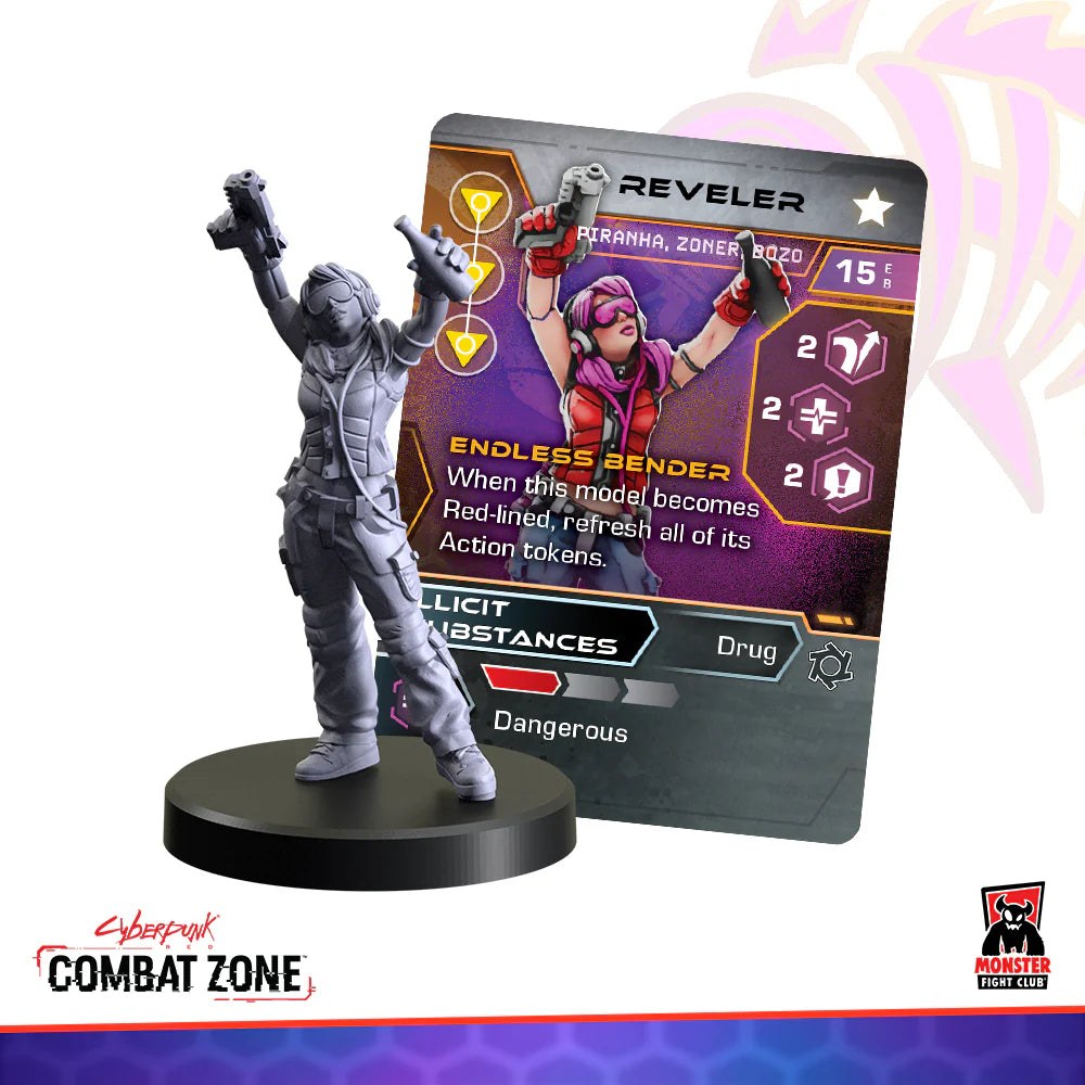 CYBERPUNK RED:COMBAT ZONE Piranhas Starter Box