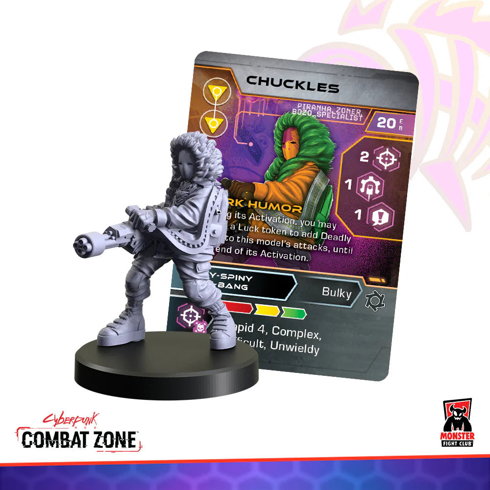 CYBERPUNK RED:COMBAT ZONE Piranhas Starter Box