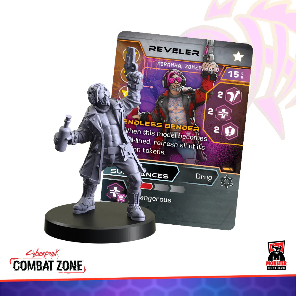CYBERPUNK RED:COMBAT ZONE Piranhas Starter Box