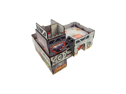 Precinct Sigma Post (1) PREPAINTED (grey)