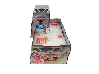 Precinct Sigma Post (1) PREPAINTED (grey)