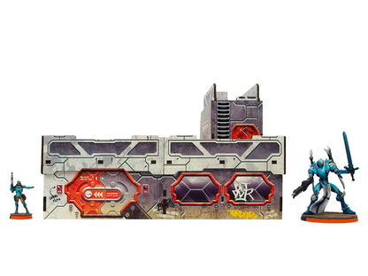 Precinct Sigma Post (1) PREPAINTED (grey)