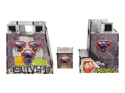 Precinct Sigma Sentry Towers (2) PREPAINTED (grey)