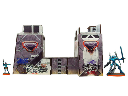 Precinct Sigma Sentry Towers (2) PREPAINTED (grey)