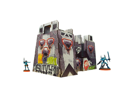 Precinct Sigma Sentry Towers (2) PREPAINTED (grey)