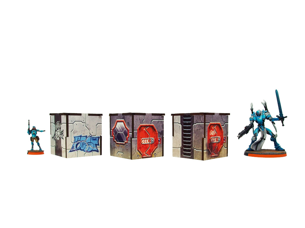 Precinct Sigma Sheds (3) PREPAINTED (grey)