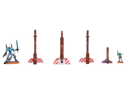 Precinct Sigma Display Arrays (4) PREPAINTED (grey)