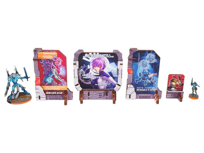 Precinct Sigma Display Arrays (4) PREPAINTED (grey)