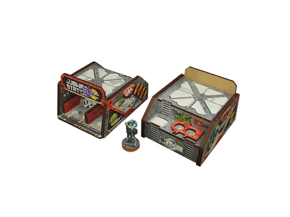 Precinct Sigma Subway Entrance (2) PREPAINTED (grey)