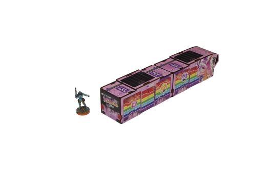 Precinct Sigma Bus Services The Unicorn" (1) PREPAINTED (rainbow)"