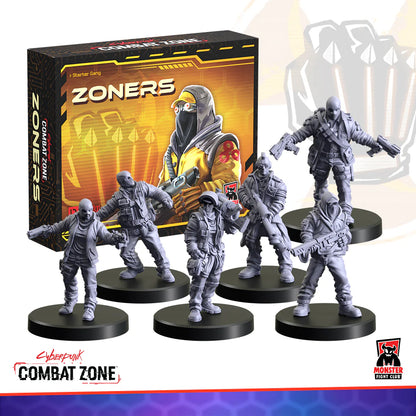 CYBERPUNK RED:COMBAT ZONE Zoners Faction Starter Box