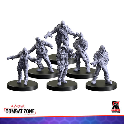 CYBERPUNK RED:COMBAT ZONE Zoners Faction Starter Box