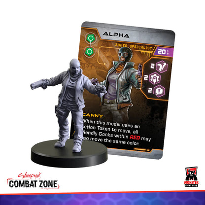 CYBERPUNK RED:COMBAT ZONE Zoners Faction Starter Box