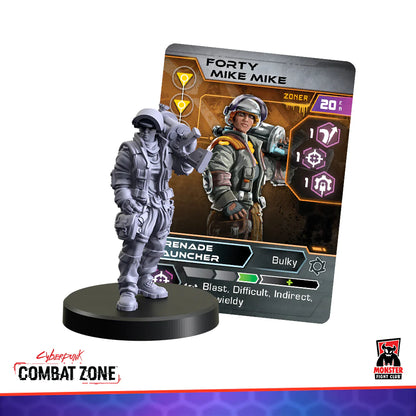CYBERPUNK RED:COMBAT ZONE Zoners Faction Starter Box